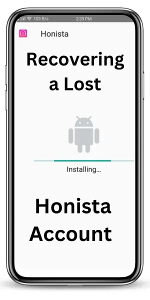 Honista Login 5 Recovering a Lost Honista Account